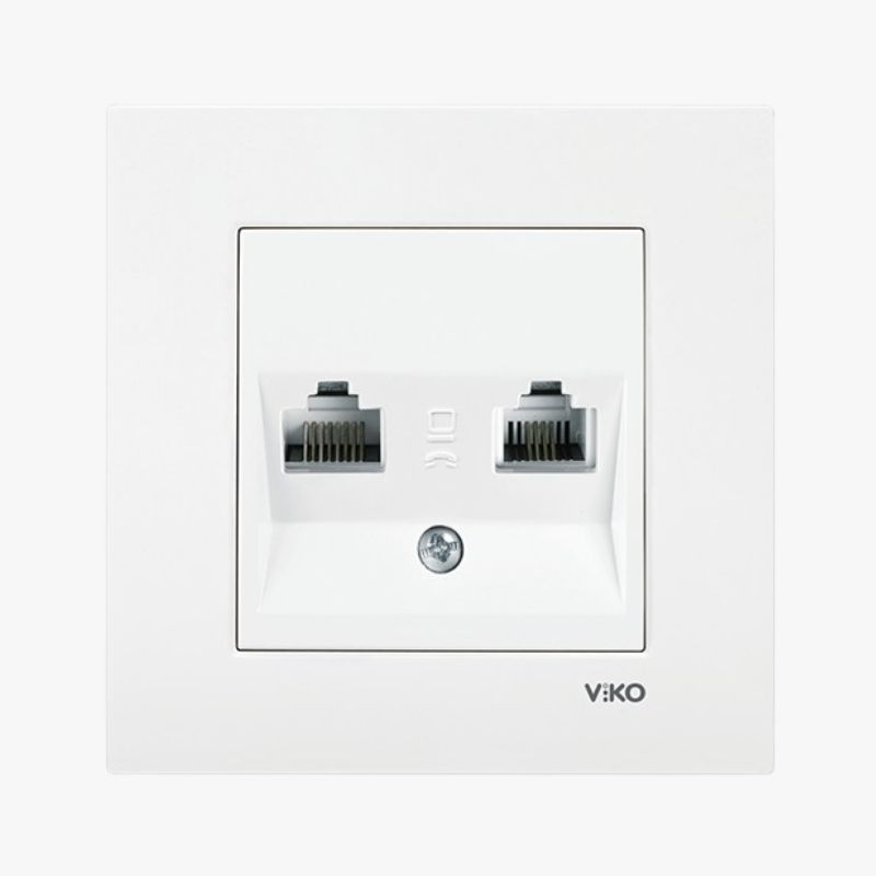 Data-Nümeris-Telefon-Prizi-RJ45-Cat6-RJ11 Data-Numeris-Telefon-Prizi-RJ45-Cat6-RJ11