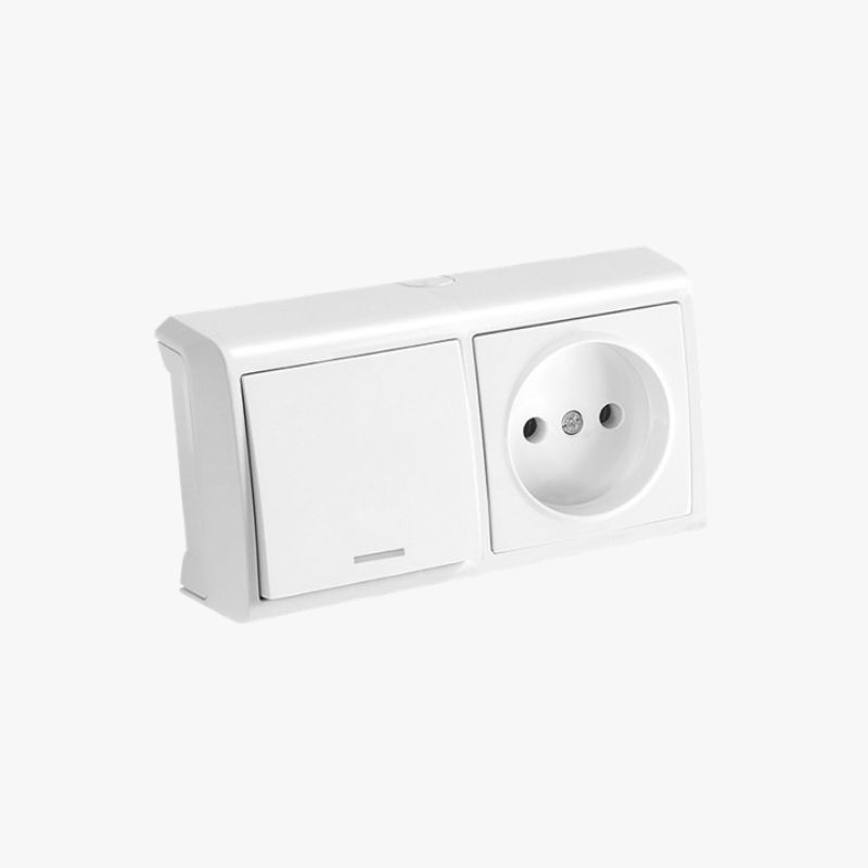 Işıklı Anahtar+Priz Isikli-AnahtarPriz