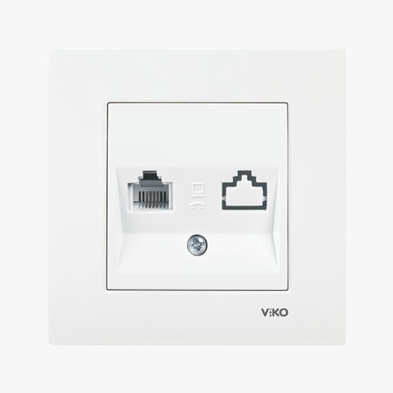 Tekli-Data-Prizi-RJ45-Cat5E Tekli-Data-Prizi-RJ45-Cat5E