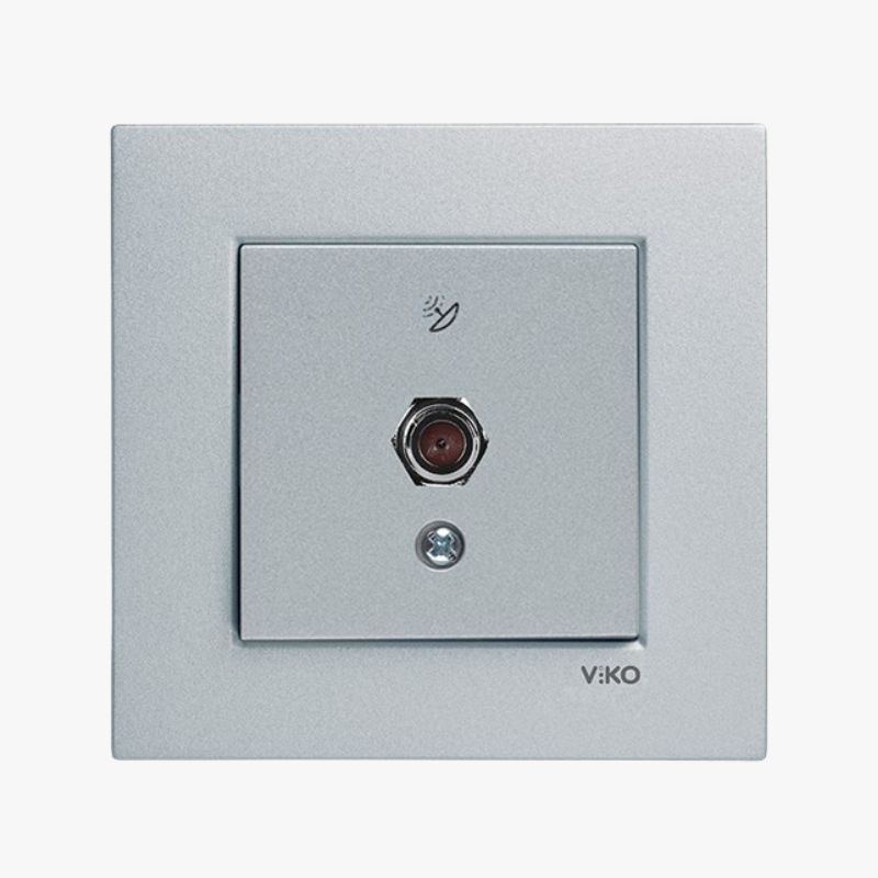 Uydu-Prizi-F-Konnektörlü-Geçişli-10dB Uydu-Prizi-F-Konnektorlu-Gecisli-10dB