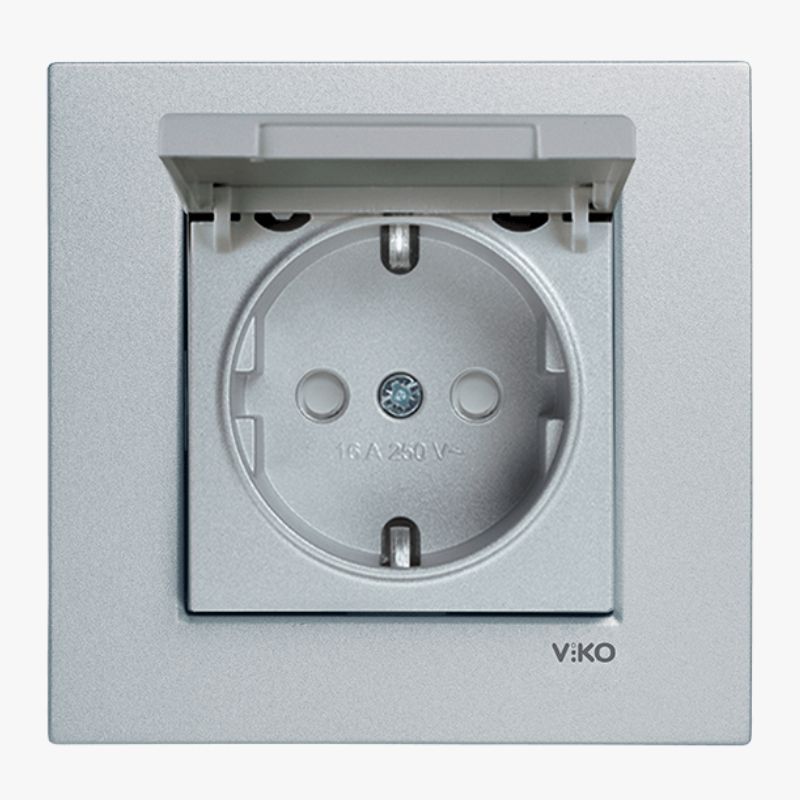 Kapaklı-Topraklı-Priz-Çocuk-Korumalı Kapakli-Toprakli-Priz-Cocuk-Korumali