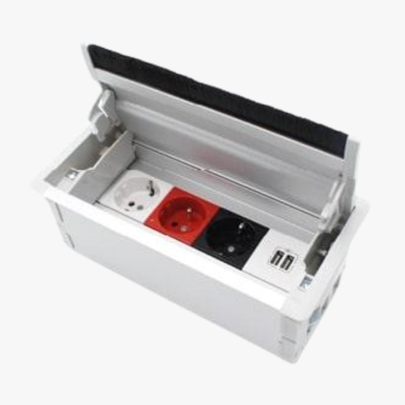 P01-05-01-Priz-Kasası-Seti-5-Modül-Eloksal-A-166-B-100-C-112-Eloksal P01-05-01-Priz-Kasasi-Seti-5-Modul-Eloksal-A-166-B-100-C-112-Eloksal