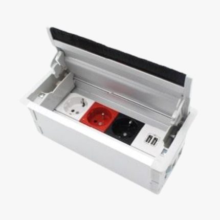 P01-16-04-Priz-Kasasi-Seti-16-Modul-Antrasit-A-413-B-100-C-112-Antrasit